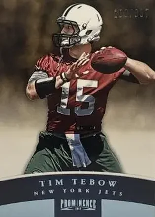 2012 Panini Prominence - Silver #68 - Tim Tebow - New York Jets