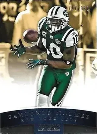 2012 Panini Prominence - Silver #69 - Santonio Holmes - New York Jets