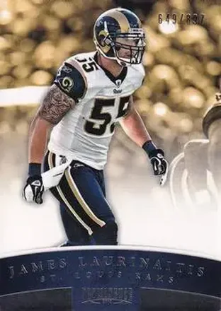 2012 Panini Prominence - Silver #91 - James Laurinaitis - St. Louis Rams