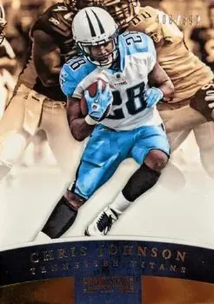 2012 Panini Prominence - Silver #96 - Chris Johnson - Tennessee Titans