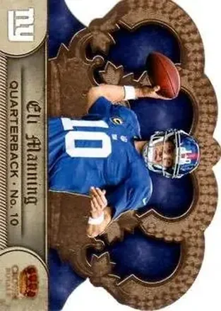 2012 Panini Crown Royale - Bronze #101 - Eli Manning - New York Giants