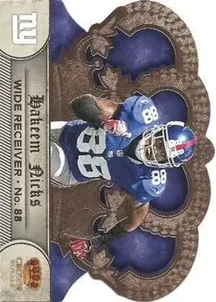 2012 Panini Crown Royale - Bronze #104 - Hakeem Nicks - New York Giants