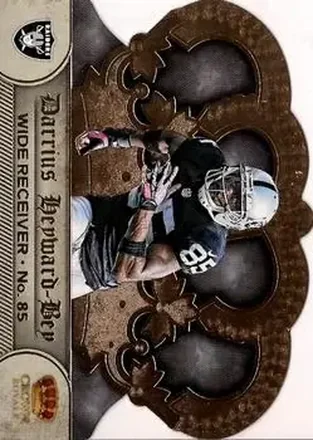 2012 Panini Crown Royale - Bronze #107 - Darrius Heyward-Bey - Oakland Raiders