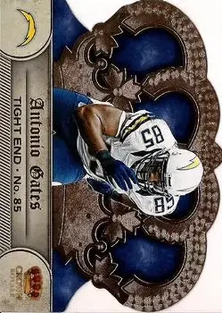 2012 Panini Crown Royale - Bronze #116 - Antonio Gates - San Diego Chargers