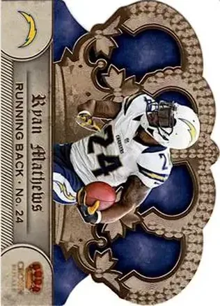 2012 Panini Crown Royale - Bronze #118 - Ryan Mathews - San Diego Chargers
