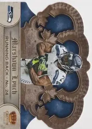 2012 Panini Crown Royale - Bronze #130 - Marshawn Lynch - Seattle Seahawks