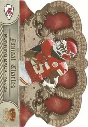 2012 Panini Crown Royale - Bronze #147 - Jamaal Charles - Kansas City Chiefs