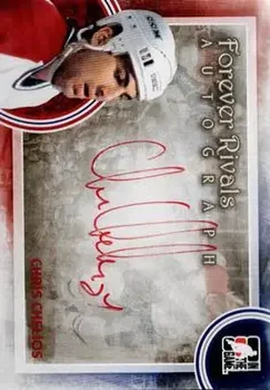 2012-13 In The Game Forever Rivals - Autographs #A-CC - Chris Chelios - Montreal Canadiens