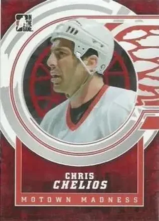 2012-13 In The Game Motown Madness #19 - Chris Chelios - Detroit Red Wings
