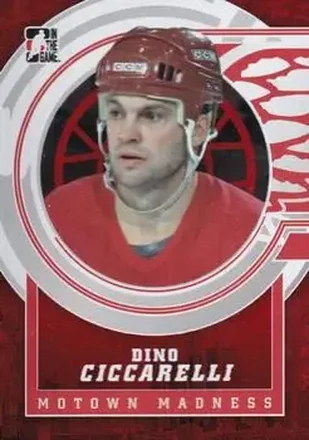 2012-13 In The Game Motown Madness #21 - Dino Ciccarelli - Detroit Red Wings
