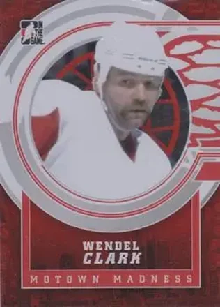 2012-13 In The Game Motown Madness #22 - Wendel Clark - Detroit Red Wings