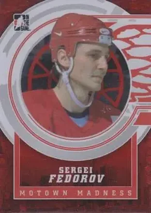 2012-13 In The Game Motown Madness #37 - Sergei Fedorov - Detroit Red Wings