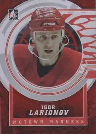 2012-13 In The Game Motown Madness #80 - Igor Larionov - Detroit Red Wings