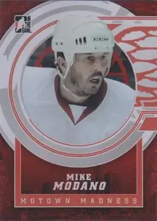 2012-13 In The Game Motown Madness #100 - Mike Modano - Detroit Red Wings