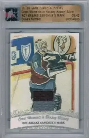 2012-13 In The Game The History of Hockey feature card