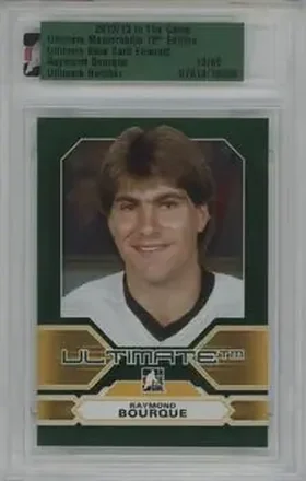 2012-13 In The Game Ultimate Memorabilia #NNO - Ray Bourque - Boston Bruins