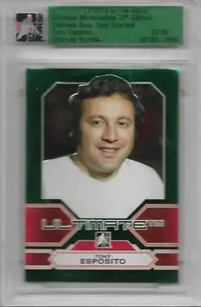 2012-13 In The Game Ultimate Memorabilia #NNO - Tony Esposito - Chicago Blackhawks