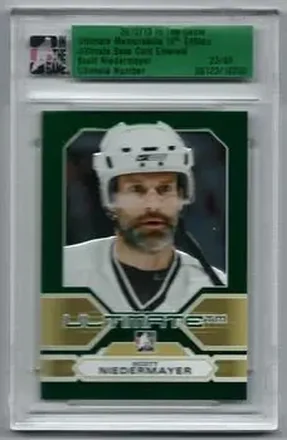 2012-13 In The Game Ultimate Memorabilia #NNO - Scott Niedermayer - Anaheim Ducks