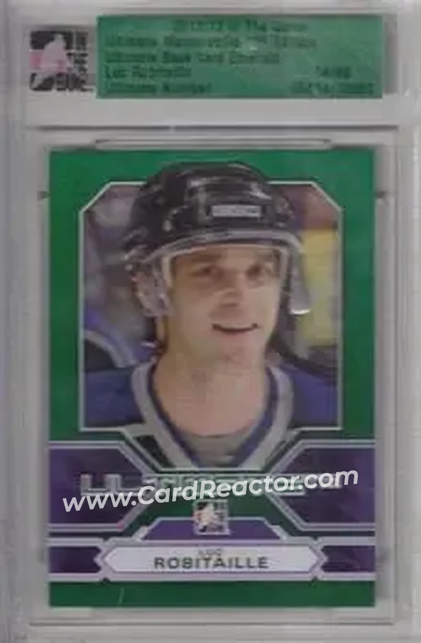 2012-13 In The Game Ultimate Memorabilia #NNO - Luc Robitaille - Los Angeles Kings - Front