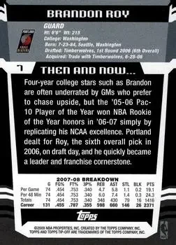 Back of Brandon Roy