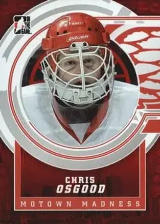 2012-13 In The Game Motown Madness #110 - Chris Osgood - Detroit Red Wings