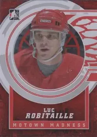 2012-13 In The Game Motown Madness #123 - Luc Robitaille - Detroit Red Wings