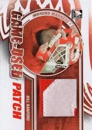 2012-13 In The Game Motown Madness - Game Used Patch Red #M-09 - Bill Ranford - Detroit Red Wings