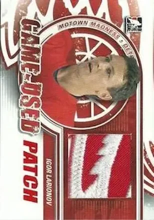 2012-13 In The Game Motown Madness - Game Used Patch Red #M-19 - Igor Larionov - Detroit Red Wings