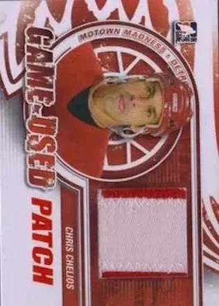 2012-13 In The Game Motown Madness - Game Used Patch Red #M-27 - Chris Chelios - Detroit Red Wings