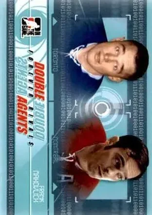 2012-13 In The Game Forever Rivals - Double Agents #DAG-05 - Frank Mahovlich