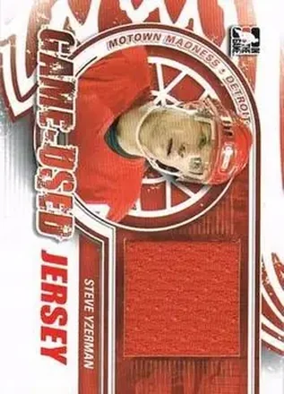 2012-13 In The Game Motown Madness - Game Used Jersey Red #M-01 - Steve Yzerman - Detroit Red Wings