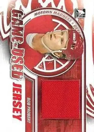2012-13 In The Game Motown Madness - Game Used Jersey Red #M-05 - Bob Probert - Detroit Red Wings