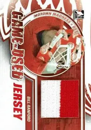 2012-13 In The Game Motown Madness - Game Used Jersey Red #M-09 - Bill Ranford - Detroit Red Wings