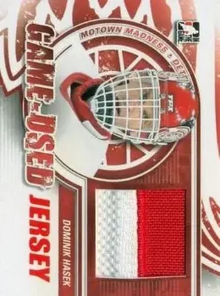 2012-13 In The Game Motown Madness - Game Used Jersey Red #M-10 - Dominik Hasek - Detroit Red Wings