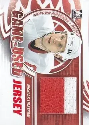 2012-13 In The Game Motown Madness - Game Used Jersey Red #M-13 - Nicklas Lidstrom - Detroit Red Wings