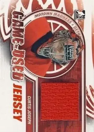 2012-13 In The Game Motown Madness - Game Used Jersey Red #M-18 - Curtis Joseph - Detroit Red Wings