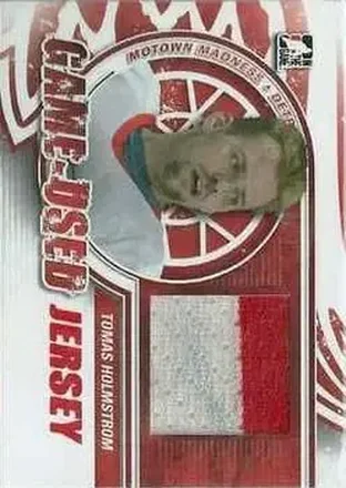 2012-13 In The Game Motown Madness - Game Used Jersey Red #M-30 - Tomas Holmstrom - Detroit Red Wings