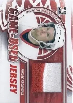 2012-13 In The Game Motown Madness - Game Used Jersey Red #M-32 - Niklas Kronwall - Detroit Red Wings