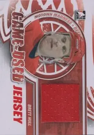 2012-13 In The Game Motown Madness - Game Used Jersey Red #M-36 - Brett Hull - Detroit Red Wings