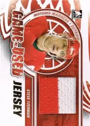 2012-13 In The Game Motown Madness - Game Used Jersey Gold #M-01 - Steve Yzerman - Detroit Red Wings