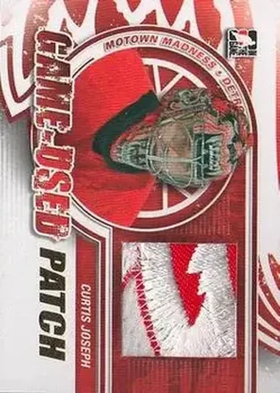 2012-13 In The Game Motown Madness - Game Used Patch Gold #M-18 - Curtis Joseph - Detroit Red Wings