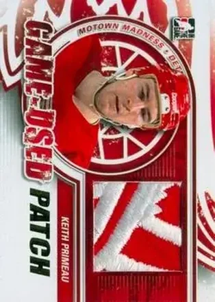 2012-13 In The Game Motown Madness - Game Used Patch Gold #M-23 - Keith Primeau - Detroit Red Wings