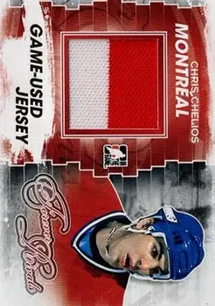 2012-13 In The Game Forever Rivals - Game Used Jerseys Gold #M-28 - Chris Chelios - Montreal Canadiens