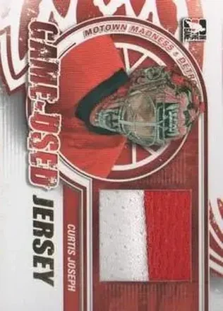 2012-13 In The Game Motown Madness - Game Used Jersey Gold #M-18 - Curtis Joseph - Detroit Red Wings