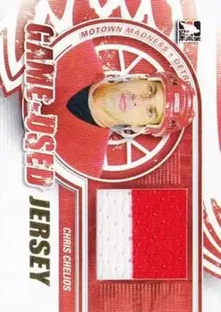 2012-13 In The Game Motown Madness - Game Used Jersey Gold #M-27 - Chris Chelios - Detroit Red Wings