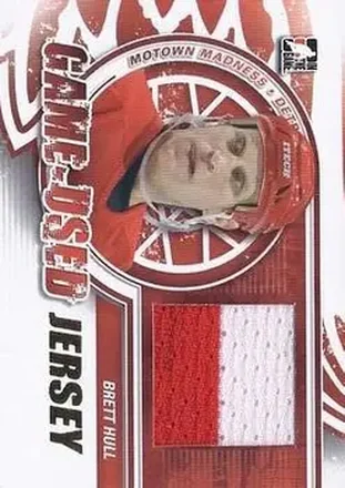 2012-13 In The Game Motown Madness - Game Used Jersey Gold #M-36 - Brett Hull - Detroit Red Wings