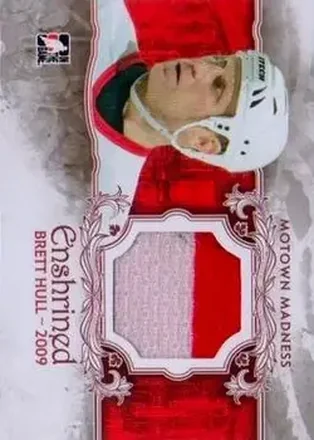 2012-13 In The Game Motown Madness - Enshrined Memorabilia #E-04 - Brett Hull - Detroit Red Wings