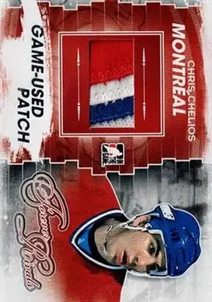 2012-13 In The Game Forever Rivals - Game Used Patches Silver #M-28 - Chris Chelios - Montreal Canadiens