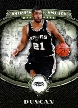 2008-09 Topps Treasury #4 Tim Duncan