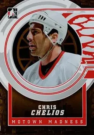 2012-13 In The Game Motown Madness - Gold #19 - Chris Chelios - Detroit Red Wings